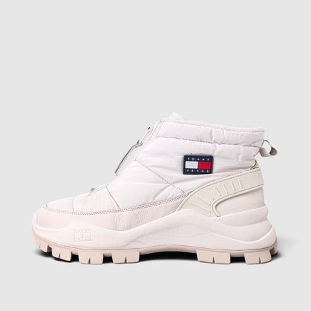 Tommy Hilfiger Tjw Hybrid Boot Zip Up, śniegowce damskie w bardzo dobrym stanie rozmiar 41, boczny profil, lewa strona