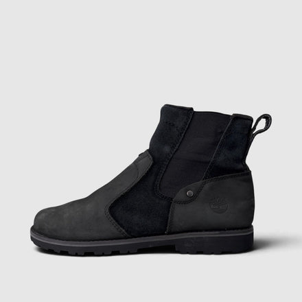 Timberland Asphalt Trail Chelsea, botki damskie w bardzo dobrym stanie rozmiar 38, boczny profil, lewa strona