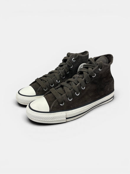 Converse Suede All Star Hi Fresh Brew — buty sportowe damskie w bardzo dobrym stanie rozmiar 39, widok z boku