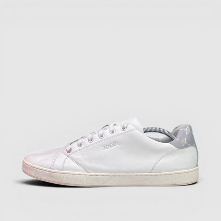 Joop! Leather Sneakers — buty sportowe męskie w dobrym stanie rozmiar 44, boczny profil, lewa strona