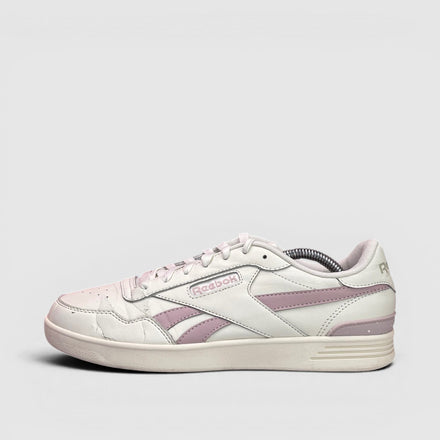 Reebok Court Advance, buty sportowe damskie w bardzo dobrym stanie rozmiar 40, boczny profil, lewa strona