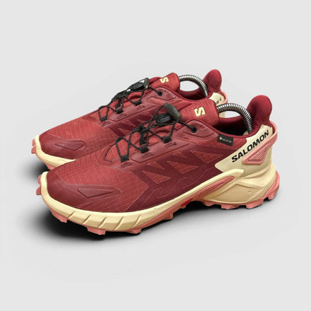 Salomon Supercross 4 GORE-TEX, buty sportowe męskie w bardzo dobrym stanie rozmiar 40, widok z góry