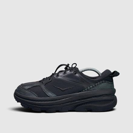 Hoka Bondi B3LSww, buty sportowe męskie w bardzo dobrym stanie rozmiar 44, boczny profil, lewa strona
