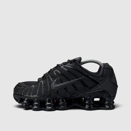 Nike Shox TL Metallic Hematite, buty sportowe męskie w bardzo dobrym stanie rozmiar 41, boczny profil, lewa strona