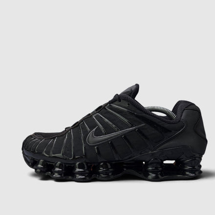 Nike Shox TL Metallic Hematite, buty sportowe męskie w bardzo dobrym stanie rozmiar 45, boczny profil, lewa strona
