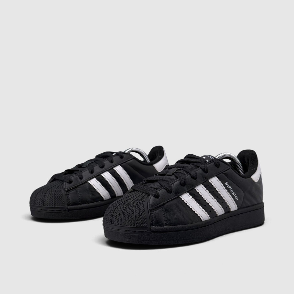 Adidas Superstar II Black White, buty sportowe damskie w bardzo dobrym stanie rozmiar 38, para butów