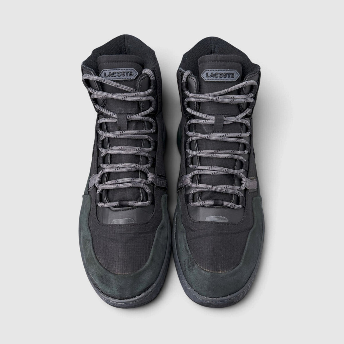 Lacoste T-Clip Winter Mid, śniegowce męskie w bardzo dobrym stanie rozmiar 46, widok z góry