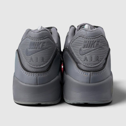 Nike Air Max 90 Premium Smoke Grey Black, buty sportowe męskie w bardzo dobrym stanie rozmiar 42, widok z tyłu
