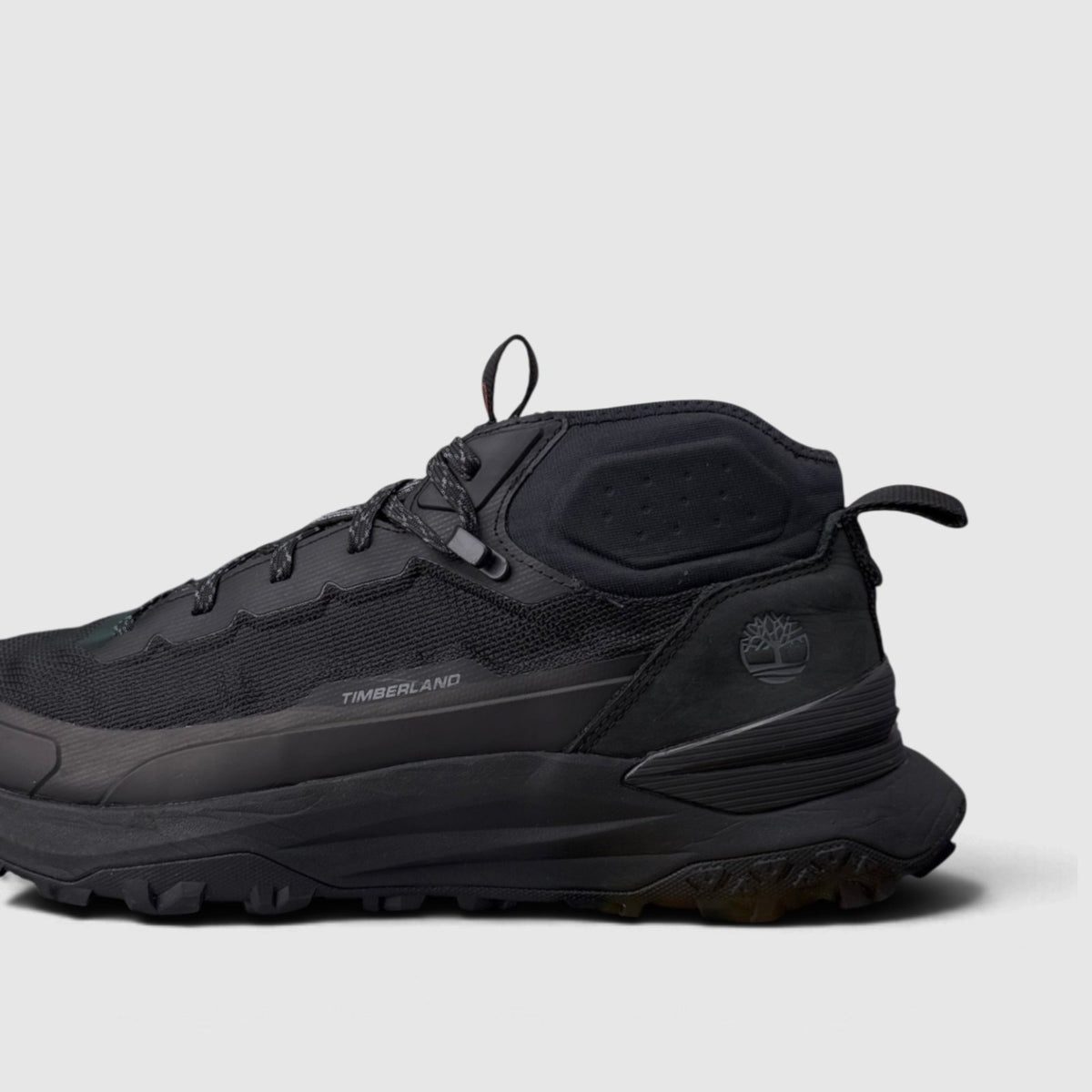 Timberland Motion Windsor Mid, buty sportowe męskie w bardzo dobrym stanie rozmiar 43, boczny profil, lewa strona