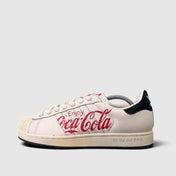 Adidas Superstar II Coca-Cola, buty sportowe męskie w bardzo dobrym stanie rozmiar 44 2/3, boczny profil, lewa strona