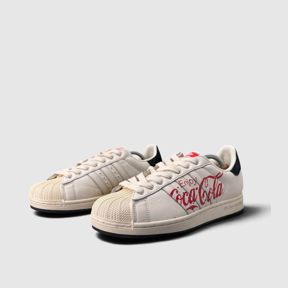 Adidas Superstar II Coca-Cola, buty sportowe męskie w bardzo dobrym stanie rozmiar 44 2/3, para butów