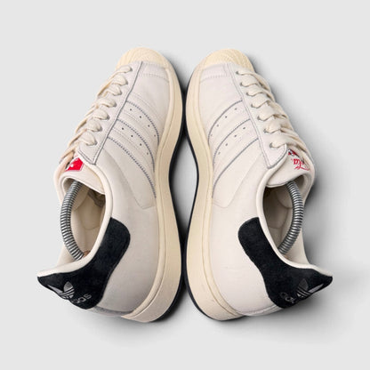 Adidas Superstar II Coca-Cola, buty sportowe męskie w bardzo dobrym stanie rozmiar 44 2/3, widok z góry