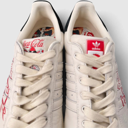Adidas Superstar II Coca-Cola, buty sportowe męskie w bardzo dobrym stanie rozmiar 44 2/3, detal