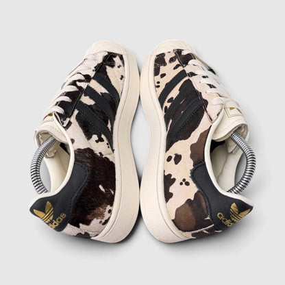 Adidas Superstar II Cow Print, buty sportowe damskie w bardzo dobrym stanie rozmiar 36, widok z góry