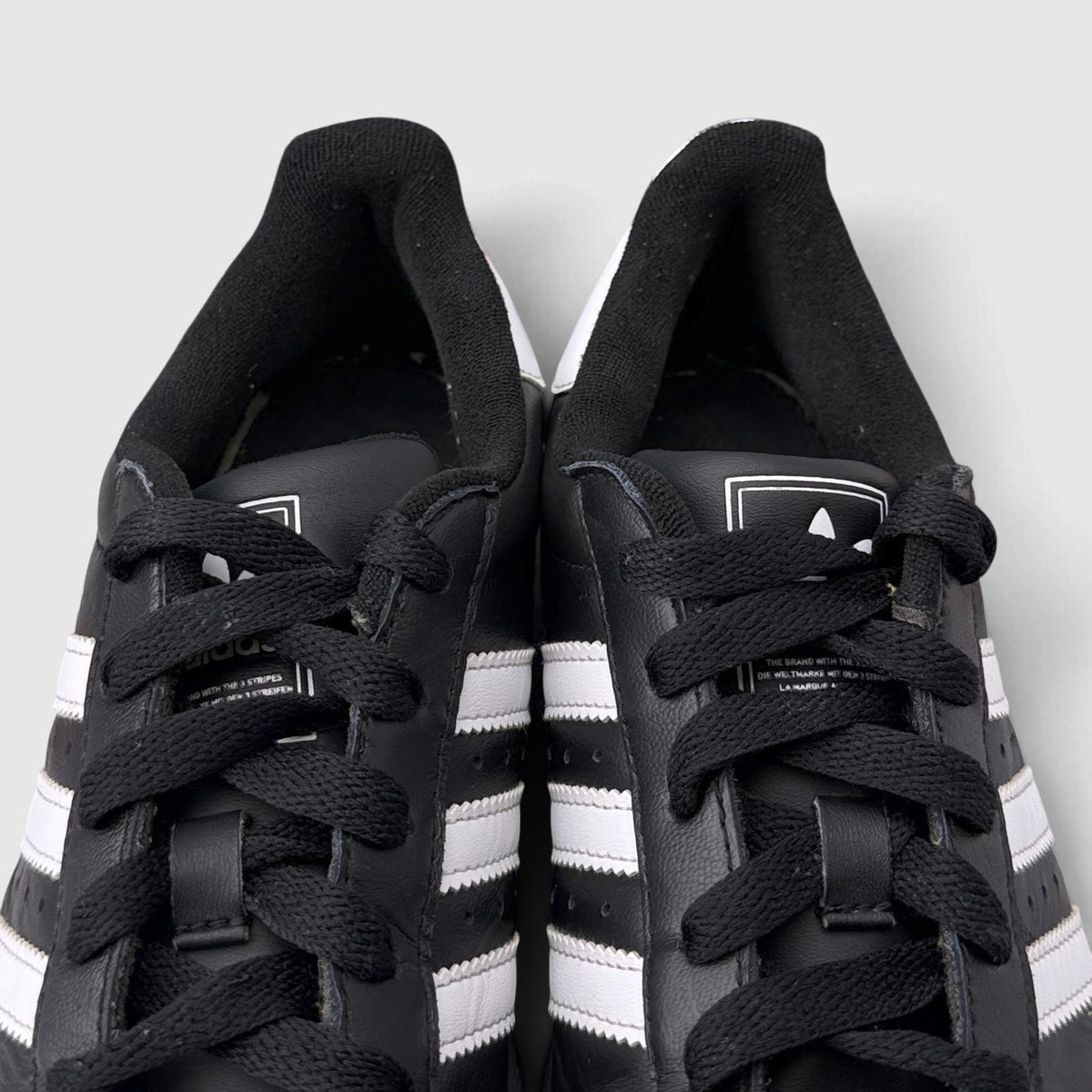 Adidas Superstar II Black White, buty sportowe damskie w bardzo dobrym stanie rozmiar 38, język buta