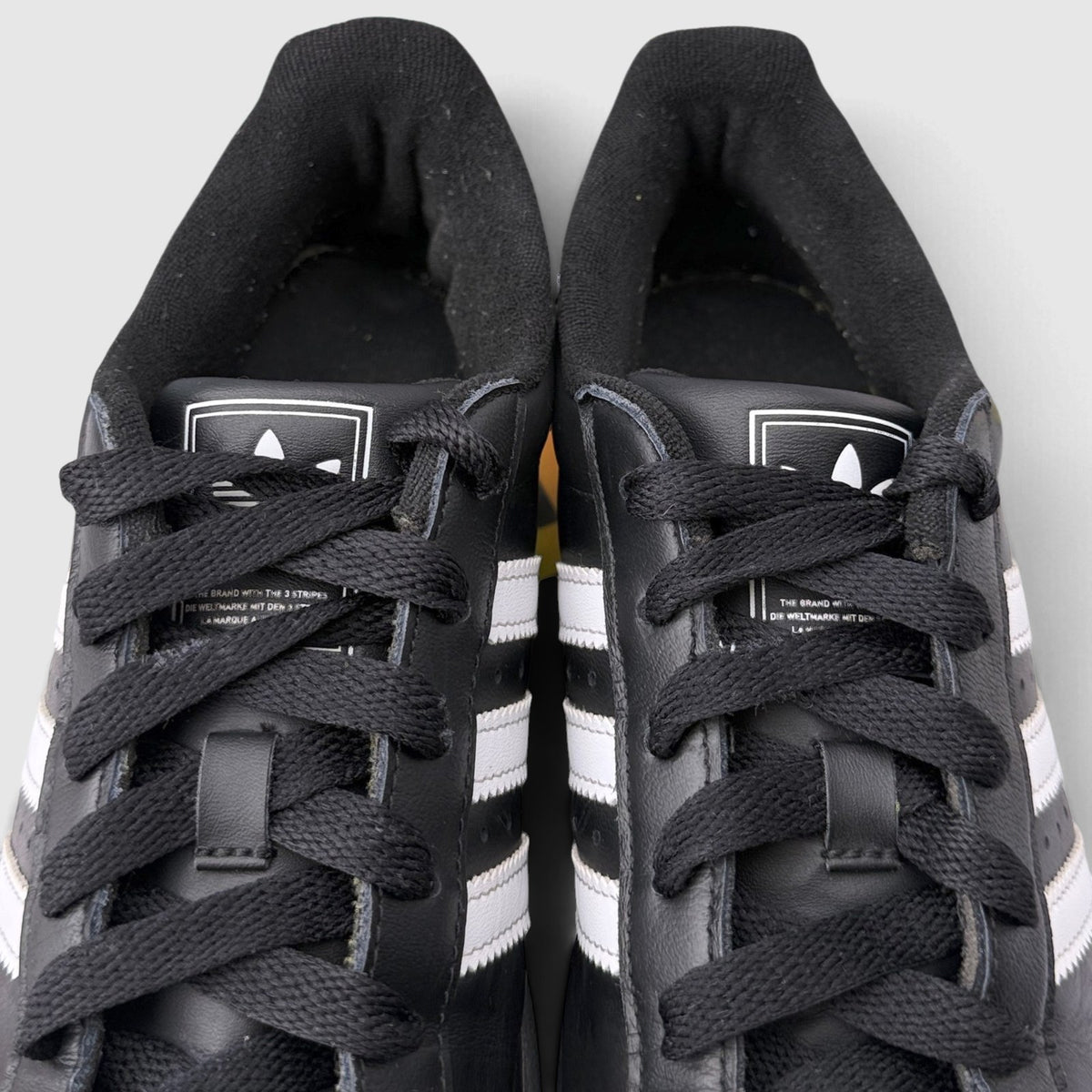 Adidas Superstar II Black White, buty sportowe damskie w bardzo dobrym stanie rozmiar 38 2/3, detal