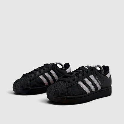 Adidas Superstar II Black White, buty sportowe damskie w bardzo dobrym stanie rozmiar 37 1/3, para butów