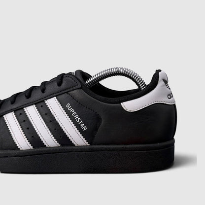 Adidas Superstar II Black White, buty sportowe damskie w bardzo dobrym stanie rozmiar 37 1/3, detal
