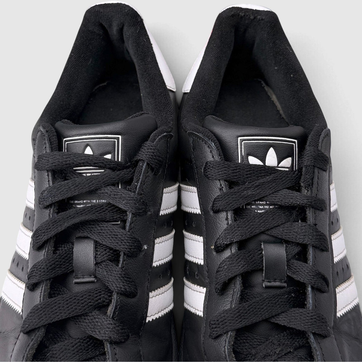 Adidas Superstar II Black White, buty sportowe damskie w bardzo dobrym stanie rozmiar 37 1/3, język buta