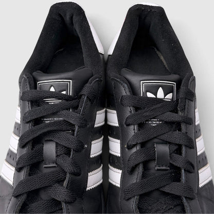 Adidas Superstar II Black White, buty sportowe damskie w bardzo dobrym stanie rozmiar 37 1/3, język buta