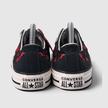Converse Chuck Taylor All Star Love Me, Love Me Not, buty sportowe damskie w bardzo dobrym stanie rozmiar 36.5, widok z tyłu