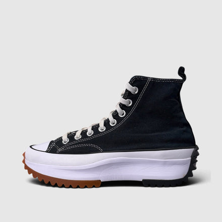Converse Run Star Hike Platform Black, buty sportowe damskie w bardzo dobrym stanie rozmiar 39, boczny profil, lewa strona