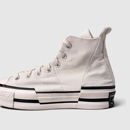 Converse Chuck 70 Plus, buty sportowe damskie w bardzo dobrym stanie rozmiar 39.5, boczny profil, lewa strona