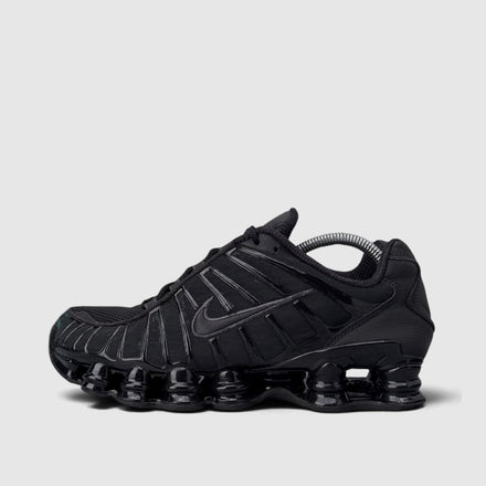 Nike Shox TL Metallic Hematite, buty sportowe męskie w bardzo dobrym stanie rozmiar 42.5, boczny profil, lewa strona
