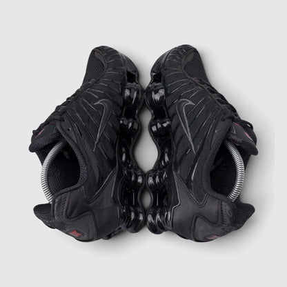 Nike Shox TL Metallic Hematite, buty sportowe męskie w bardzo dobrym stanie rozmiar 42.5, widok z góry