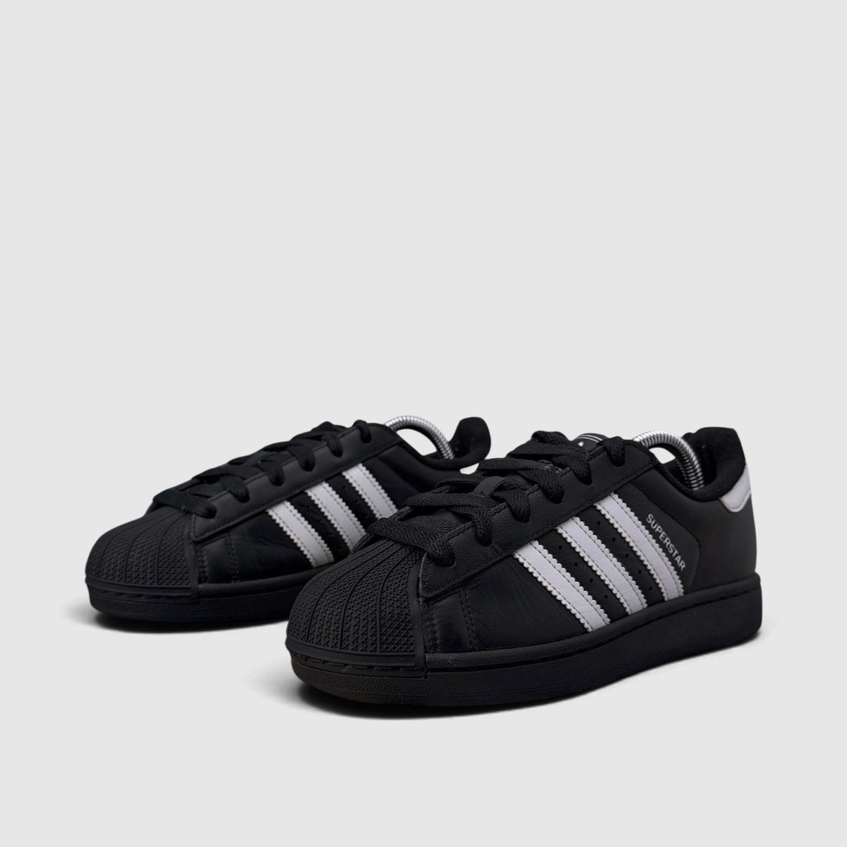 Adidas Superstar II Black White, buty sportowe damskie w bardzo dobrym stanie rozmiar 38, para butów