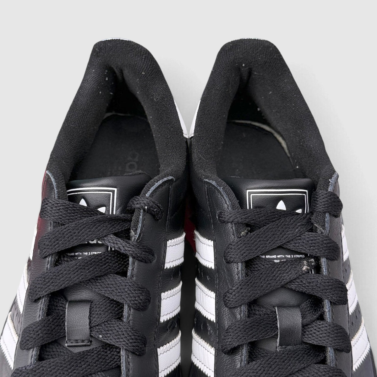 Adidas Superstar II Black White, buty sportowe damskie w bardzo dobrym stanie rozmiar 38, język buta