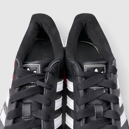 Adidas Superstar II Black White, buty sportowe damskie w bardzo dobrym stanie rozmiar 38, język buta