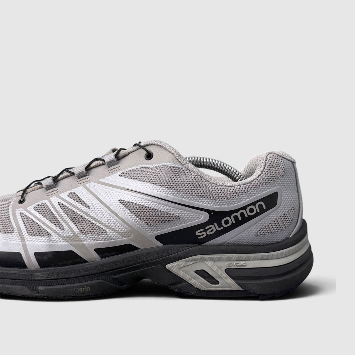 Salomon Xt-Wings 2, trekkingi męskie w bardzo dobrym stanie rozmiar 47.5, boczny profil, lewa strona