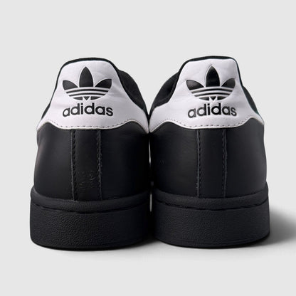 Adidas Superstar II Black White, buty sportowe damskie w bardzo dobrym stanie rozmiar 39 1/3, widok z tyłu