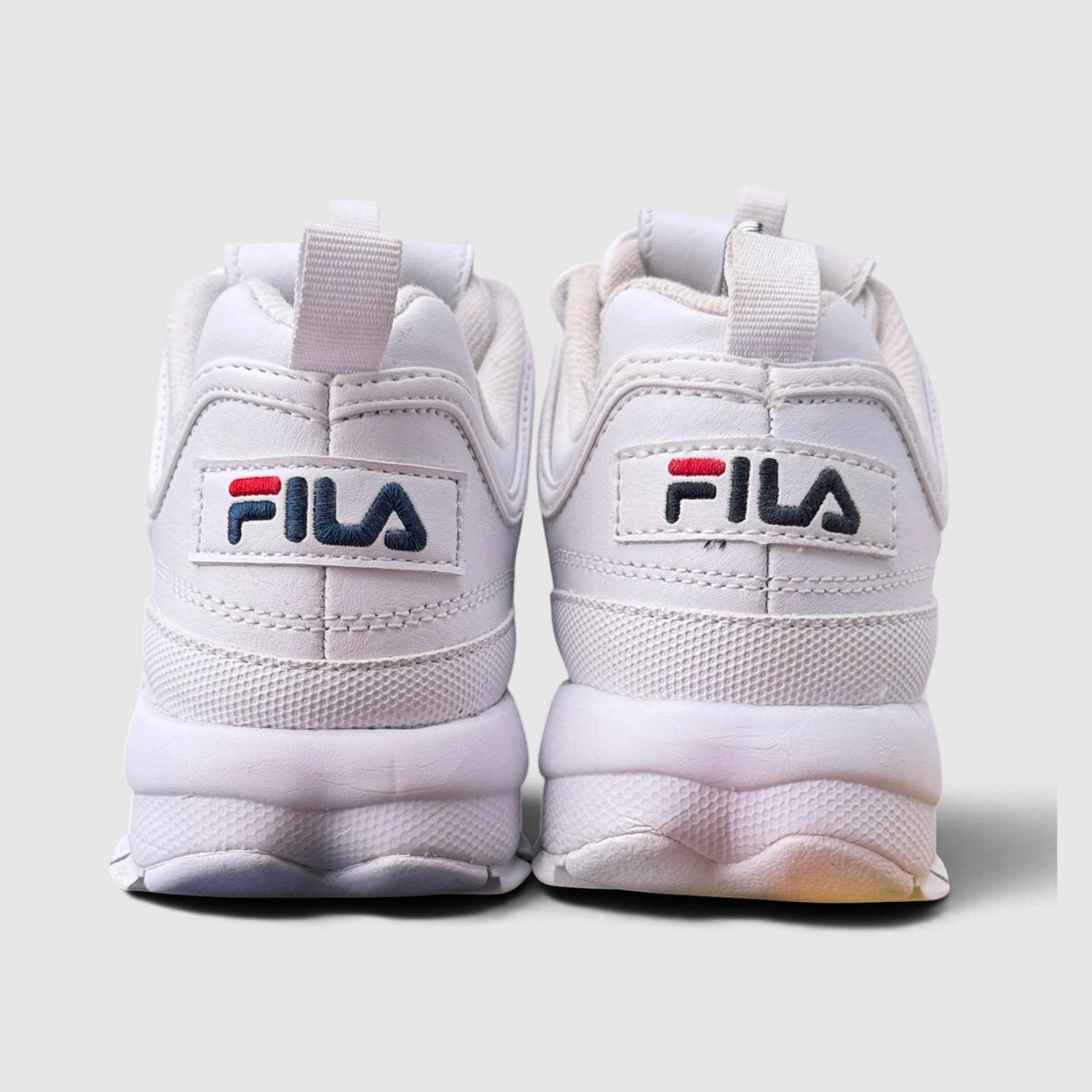 FILA Disruptor, buty sportowe damskie w bardzo dobrym stanie rozmiar 36.5, widok z tyłu