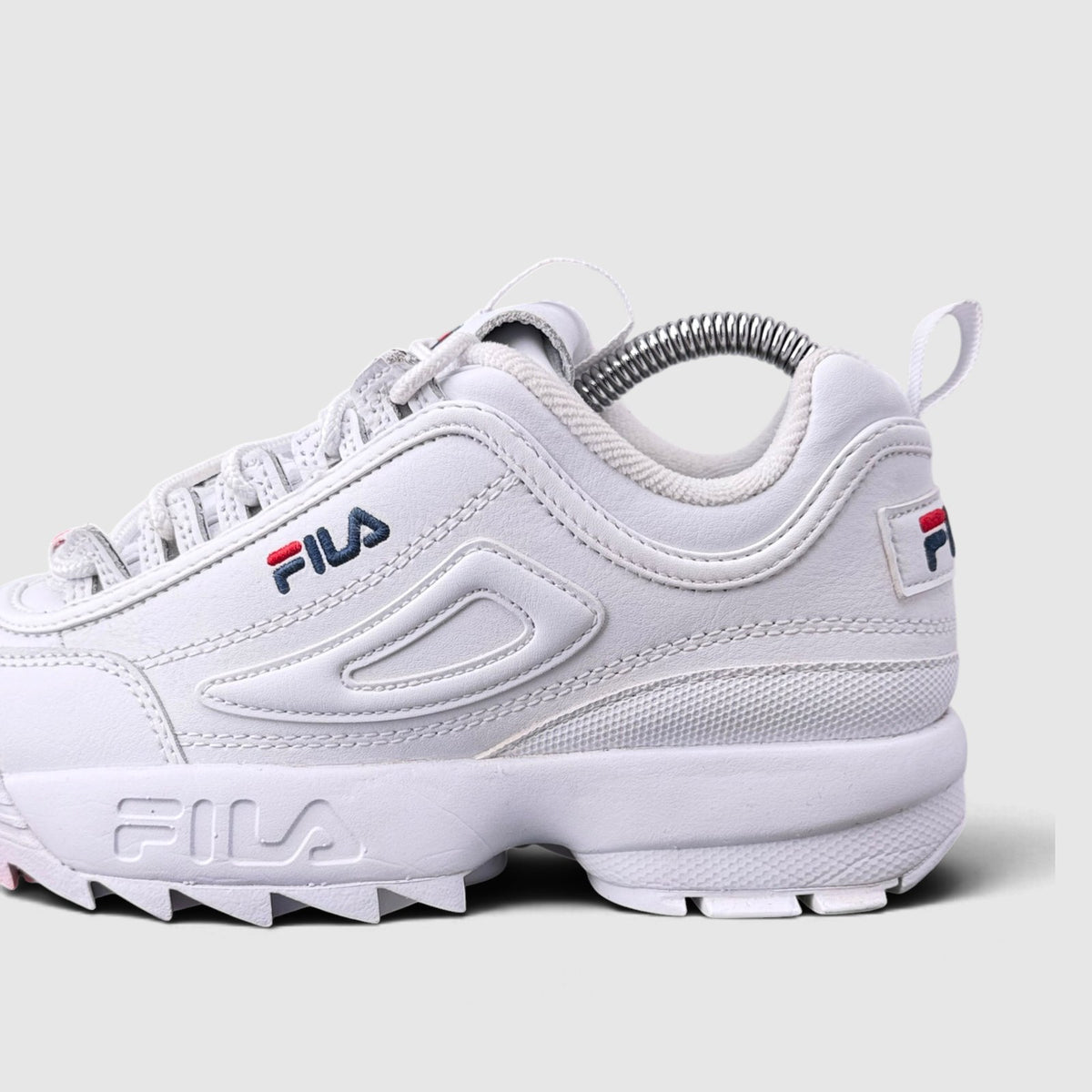 FILA Disruptor, buty sportowe damskie w bardzo dobrym stanie rozmiar 36.5, detal