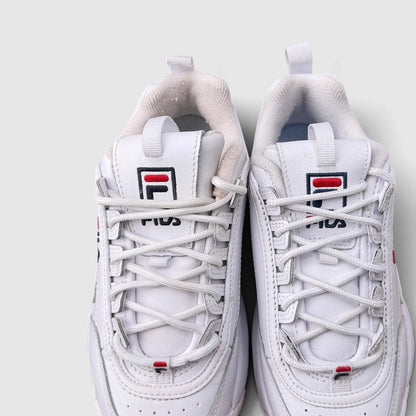 FILA Disruptor, buty sportowe damskie w bardzo dobrym stanie rozmiar 36.5, język buta