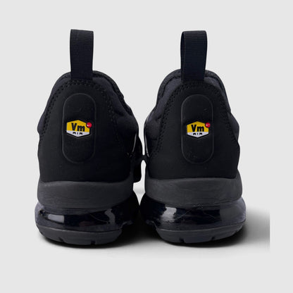 Nike Air VaporMax Plus Triple Black, buty sportowe męskie w bardzo dobrym stanie rozmiar 43, widok z tyłu