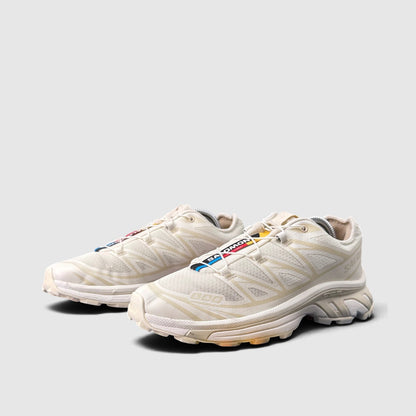 Salomon XT-6 Vanilla Ice / Almond Milk, trekkingi damskie w bardzo dobrym stanie rozmiar 38 2/3, para butów