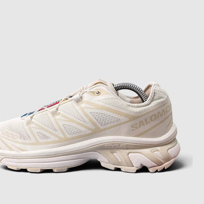 Salomon XT-6 Vanilla Ice / Almond Milk, trekkingi damskie w bardzo dobrym stanie rozmiar 38 2/3, boczny profil, prawa strona
