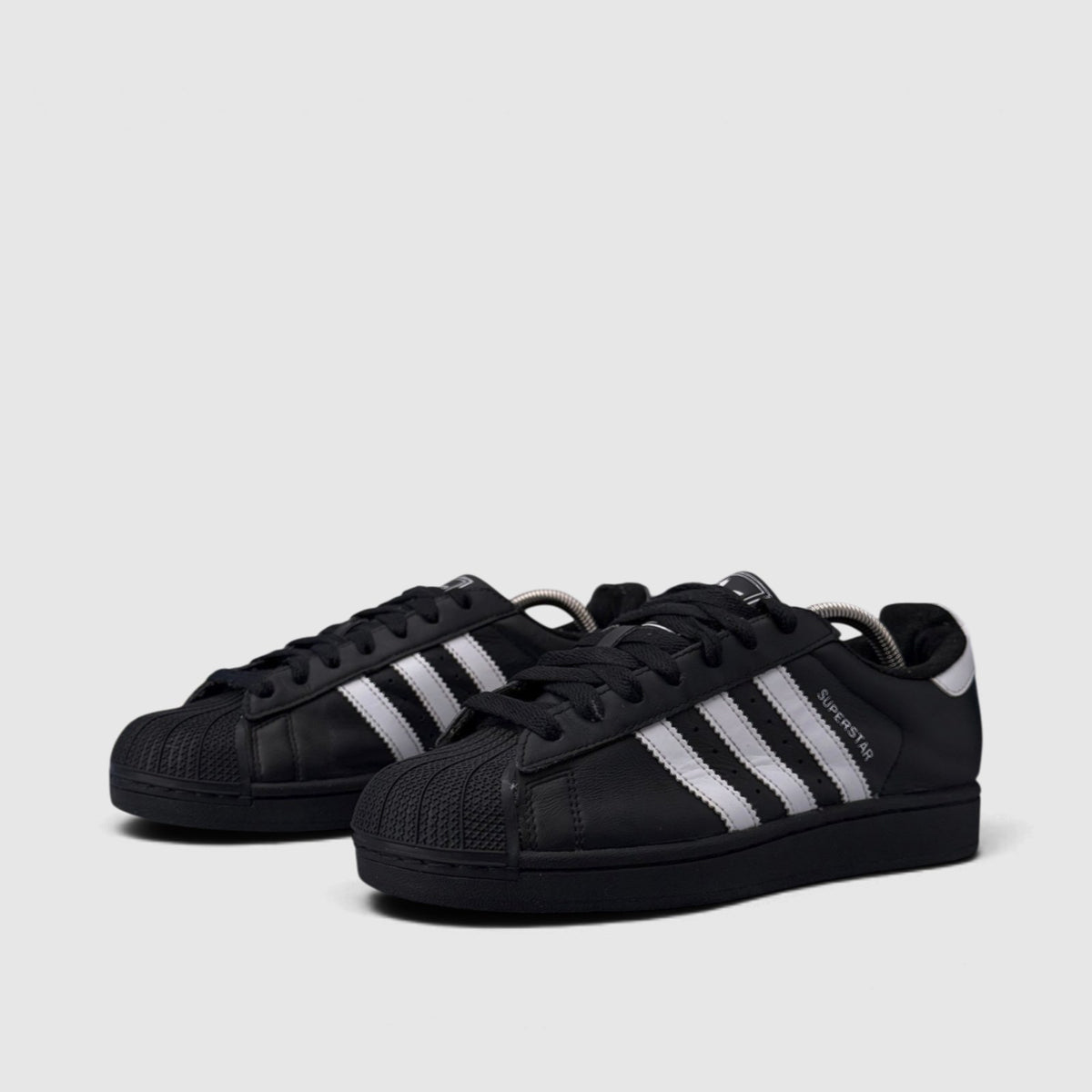 Adidas Superstar II Black White, buty sportowe męskie w bardzo dobrym stanie rozmiar 41 1/3, para butów