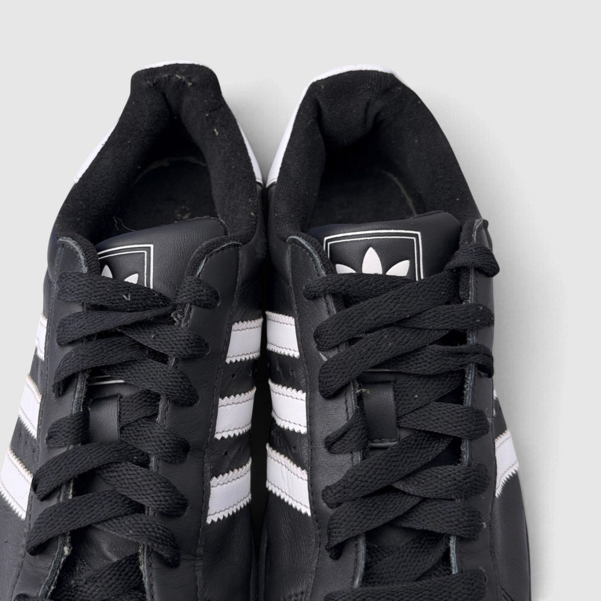 Adidas Superstar II Black White, buty sportowe męskie w bardzo dobrym stanie rozmiar 41 1/3, język buta