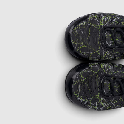 Nike Air Max Plus Black Green Strike, buty sportowe męskie w bardzo dobrym stanie rozmiar 44, detal