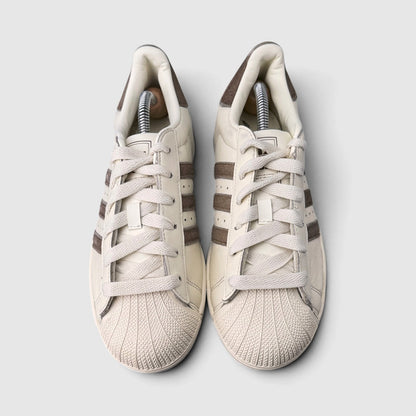 Adidas Superstar II, buty sportowe damskie w bardzo dobrym stanie rozmiar 39 1/3, widok z góry