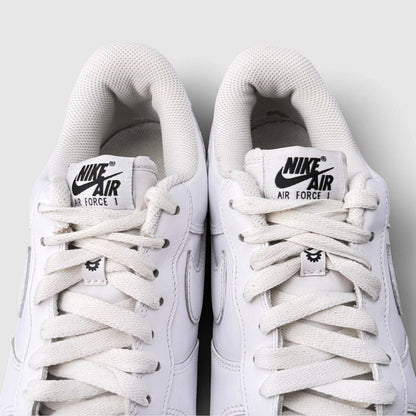 Nike Air Force 1 Low FlyEase Triple White, buty sportowe męskie w bardzo dobrym stanie rozmiar 42, język buta