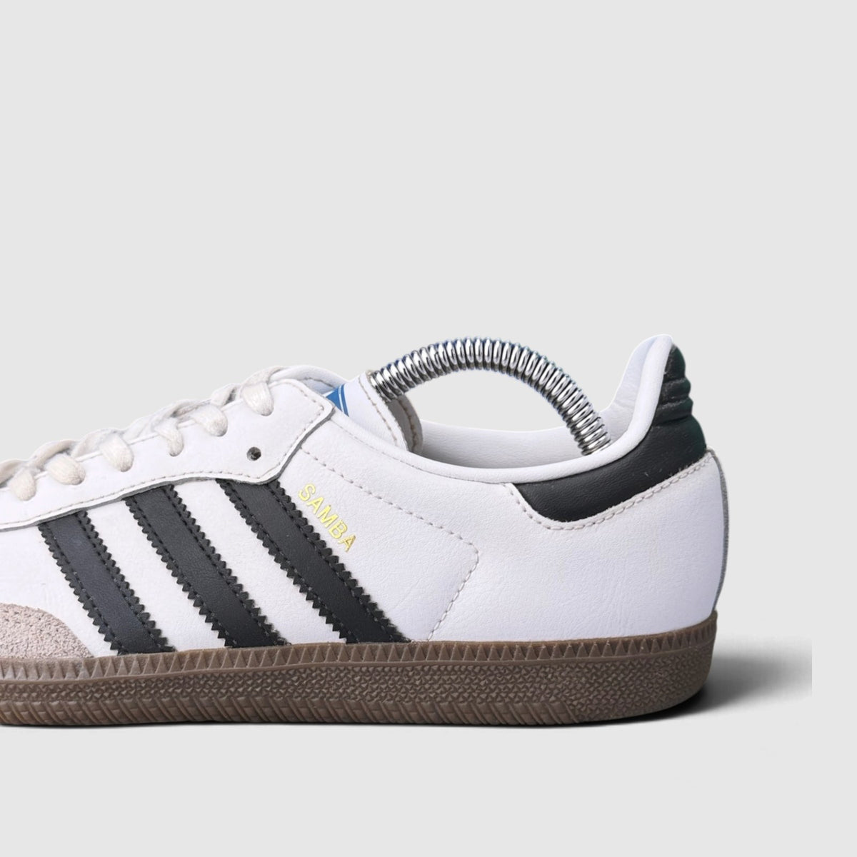 Adidas Samba OG White / Black, buty sportowe damskie w bardzo dobrym stanie rozmiar 38 2/3, detal