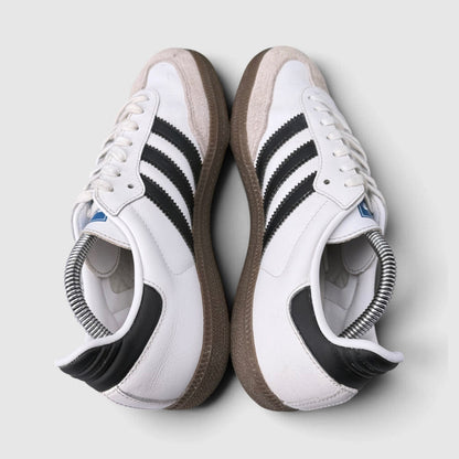 Adidas Samba OG White / Black, buty sportowe damskie w bardzo dobrym stanie rozmiar 38 2/3, widok z góry