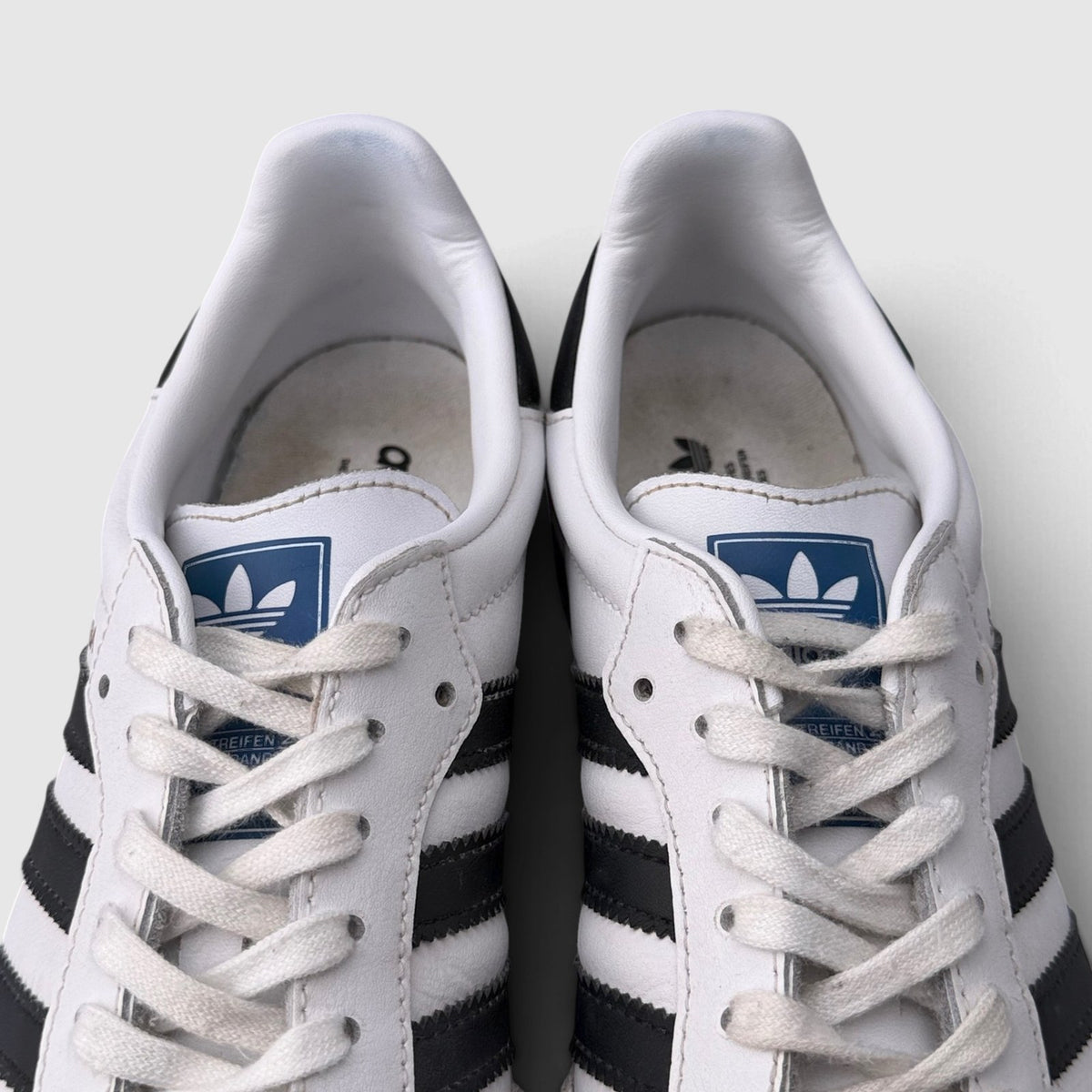 Adidas Samba OG White / Black, buty sportowe damskie w bardzo dobrym stanie rozmiar 38 2/3, widok z góry