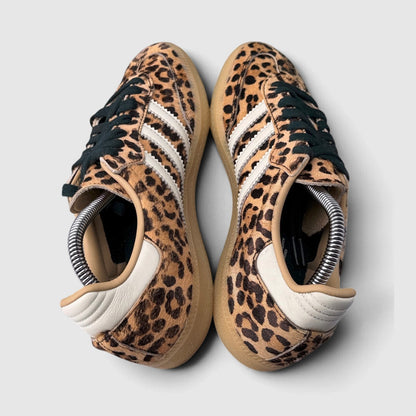 Adidas Samba Leopard Magic, buty sportowe damskie w bardzo dobrym stanie rozmiar 39 1/3, widok z góry