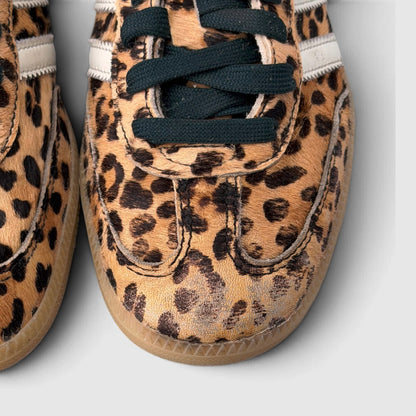 Adidas Samba Leopard Magic, buty sportowe damskie w bardzo dobrym stanie rozmiar 39 1/3, detal